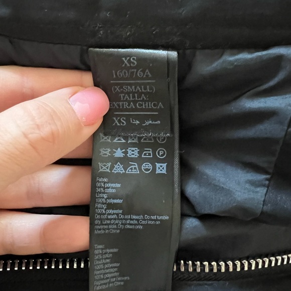 Allsaints Puffer jacket-size XS - Picture 6 of 9